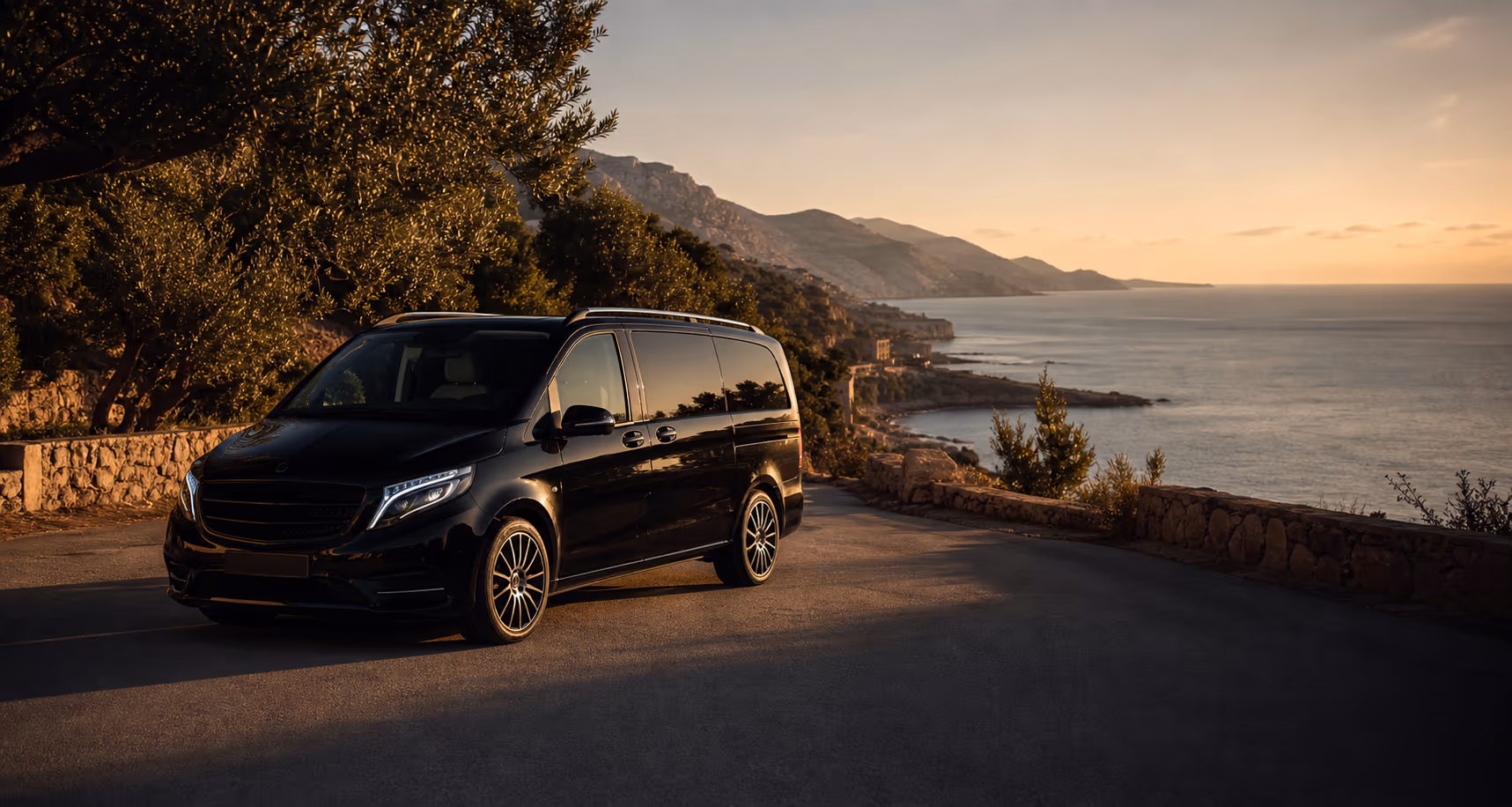 Luxury Mercedes chauffeur transfer